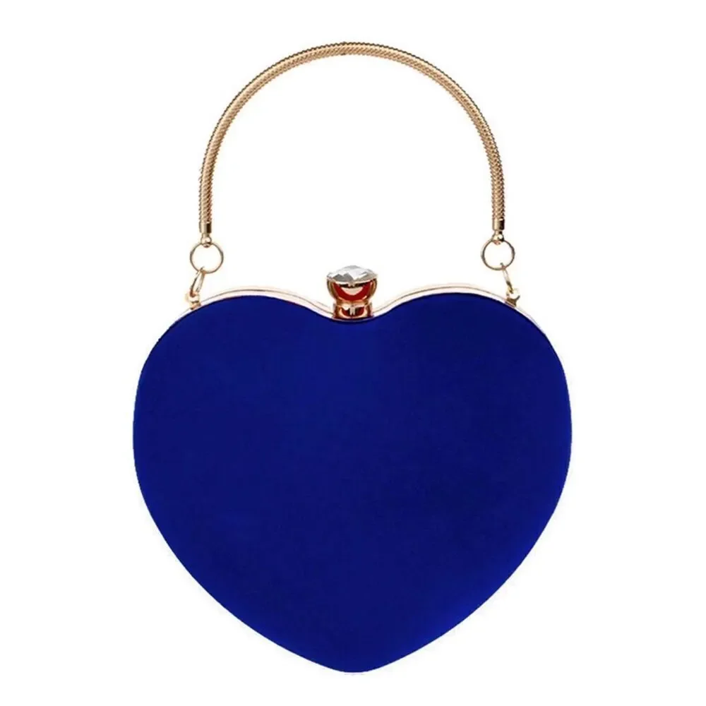 Blue Heart Purse handbag